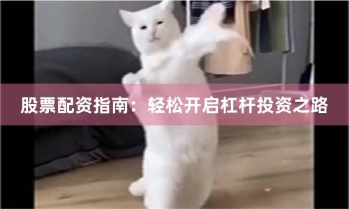 股票配资指南：轻松开启杠杆投资之路